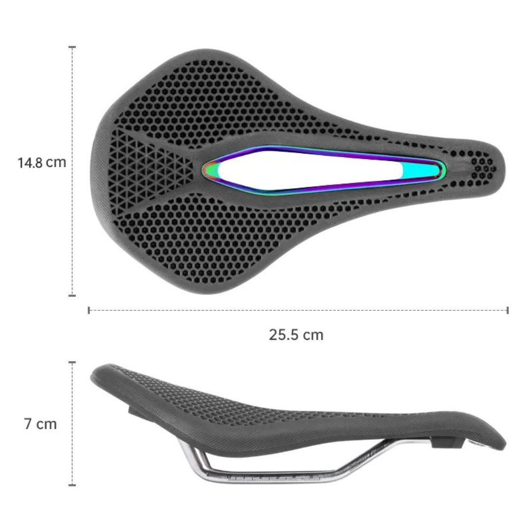 Sillin prostático 3D para bicicleta